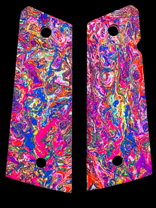 1911 GRIP - TACGRIP 80'S NEON CONFETTI