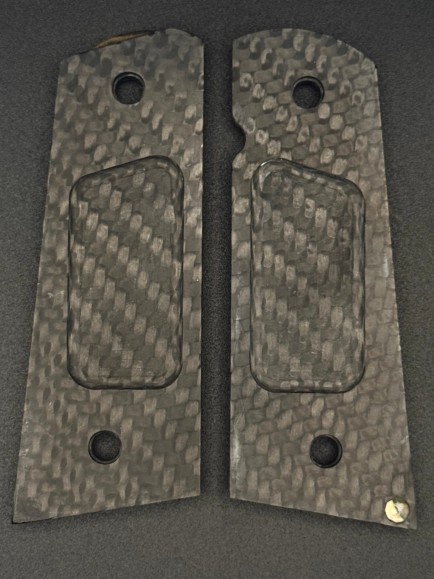 1911 MAMMOTH TUSK IVORY CROSSCUT-ZR SERIES BACKING