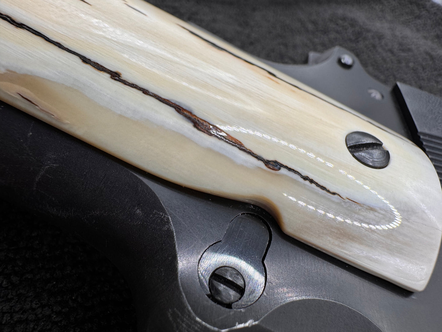 1911 MAMMOTH TUSK IVORY- CUSTOM ORDER OVER RUN DISCOUNTED/DISCONTINUED